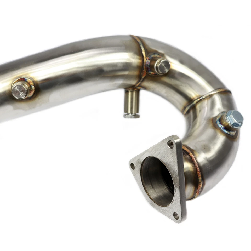 Tubo descendente de acero inoxidable 2,7 TDI 3,0 TDI 2,5" pulgadas DPF repuesto para Audi A4 B8 A5 8T Q5 - Imagen 3 de 4