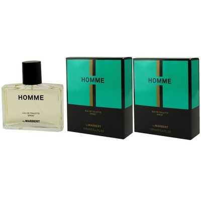 Marbert Homme 2 x 100 ml Eau de Toilette EDT Set Herrenparfum Herrenduft Herren
