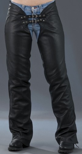 Boot Cut Cowhide Leather Chaps HD745 
