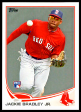 2013 Topps #382 Jackie Bradley Jr. Rookie Card Boston Red Sox /RC. rookie card picture