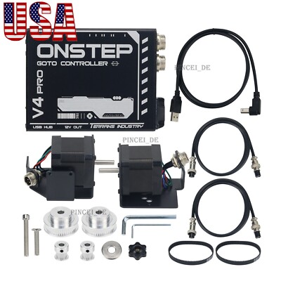 V4 EXOS2 Pro Onstep EXOS2 Equatorial Mount V4 GOTO Upgrade Kit Biaxial Tracking