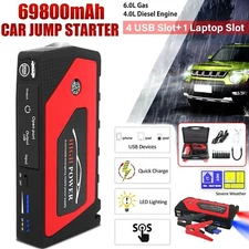 99800mAh Car Jump Starter Booster Jumper Box Power Bank Battery Charger Portable