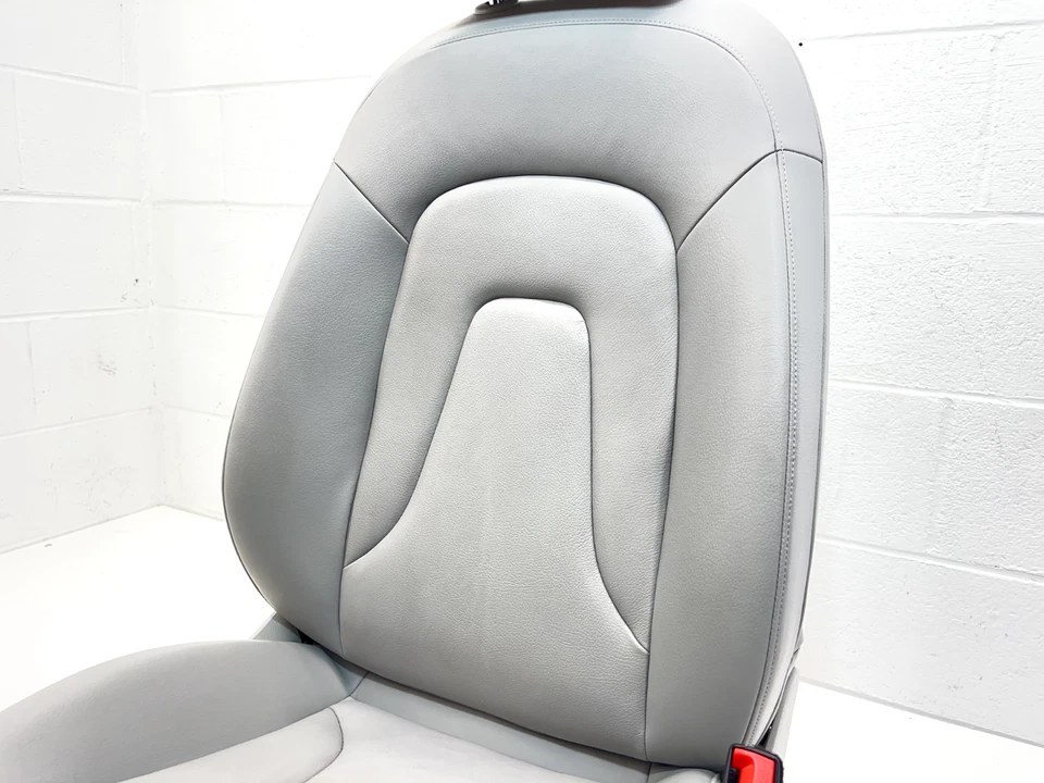 AUDI A4 ALLROAD 2013-2016 ASIENTO DELANTERO DERECHO CUERO TÉRMICO GRIS OEM Foto 3 de 4