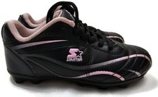 Starter Youth Girls Pink And Black Soccer Fut...