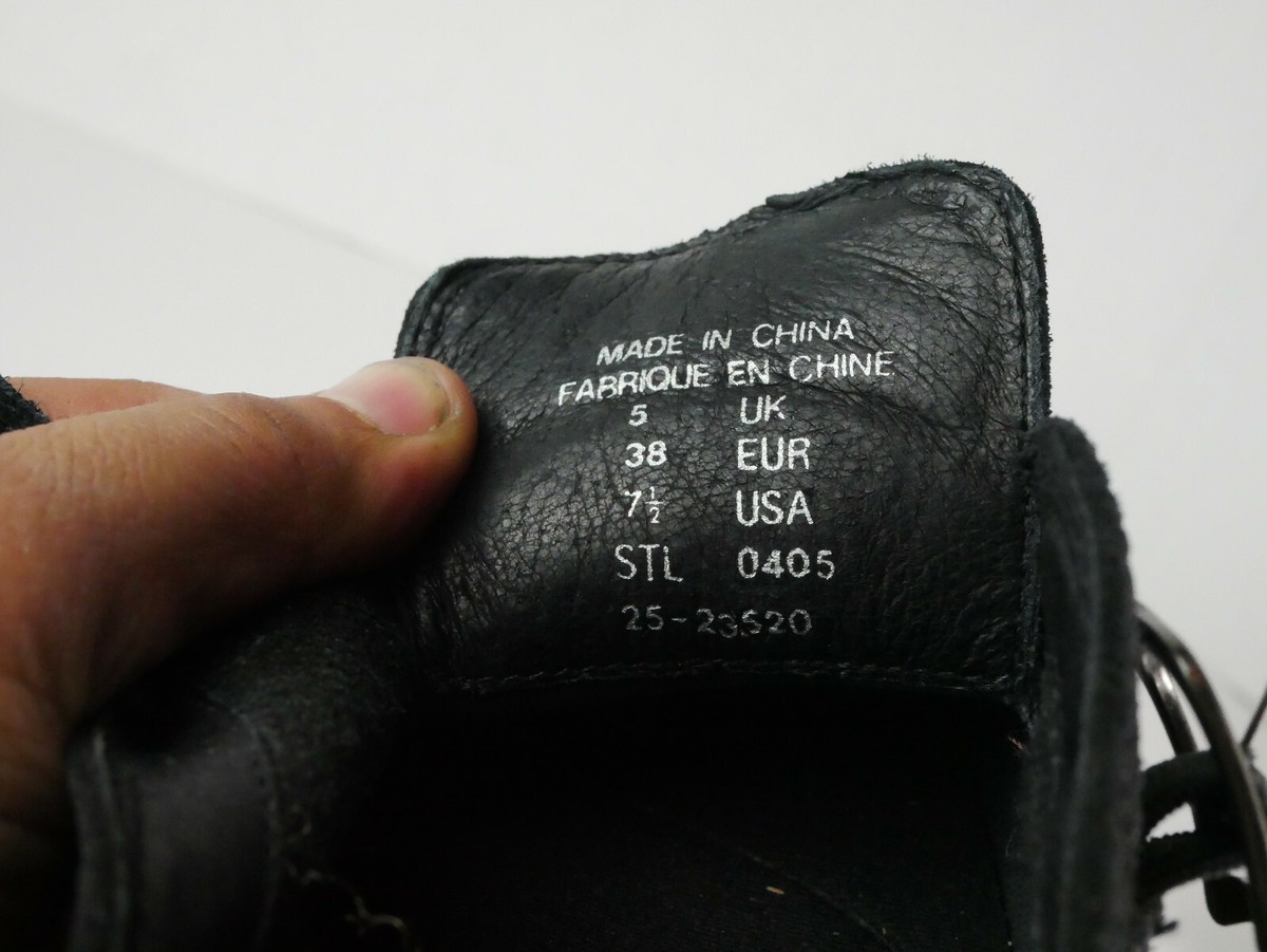 Reebok Boks Leather Black Suede Womens Shoes size 7.5