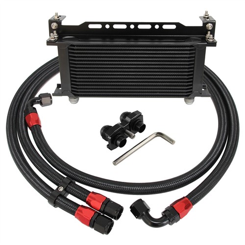 AN10 16 Row Oil Cooler Kit For BMW E82 135i;E36 M3-Euro;E46 M3;E90 E92 E93 335i - Picture 2 of 9