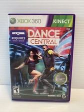 XBOX 360 Kinect Dance Central Video Game Microsoft Harmonix 2010 with Manual