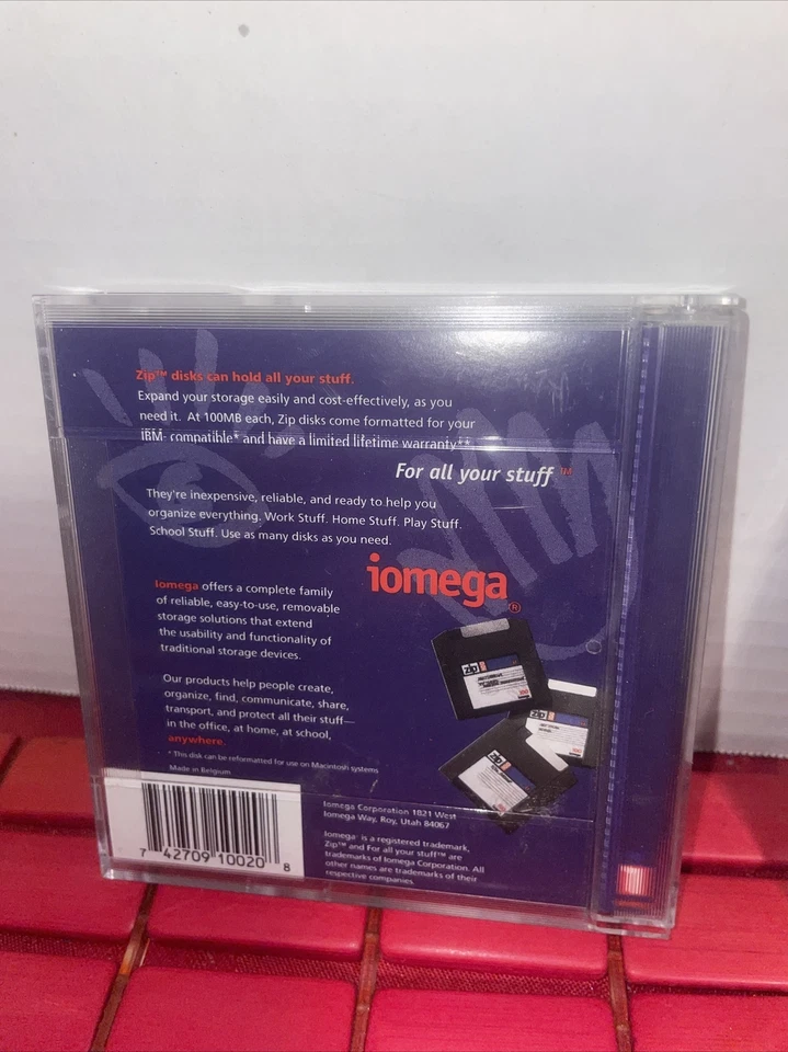2-Iomega Zip 100MB Disk formatted for IBM-compatibles - Image 4 of 4