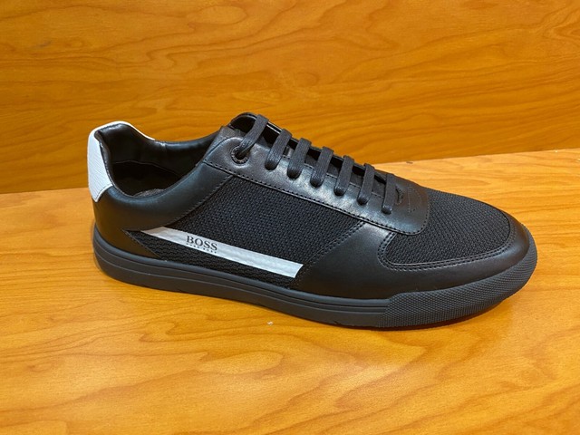 hugo boss akeen trainers black
