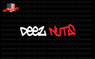 Deez Nuts Decal Sticker evo JDM Euro Drift Lowered Stance Illest 