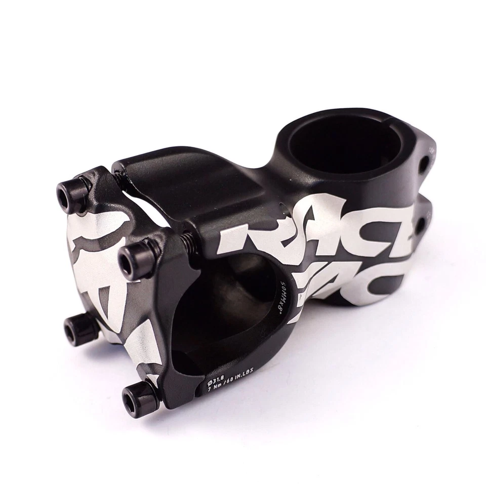Race Face Chester MTB Mountain Bike Stem, 31.8 x 50mm, +/-8 degree, Black - Image 4 of 4