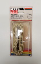 Recoton 25ft. Modular Conversion Cord BRAND NEW 