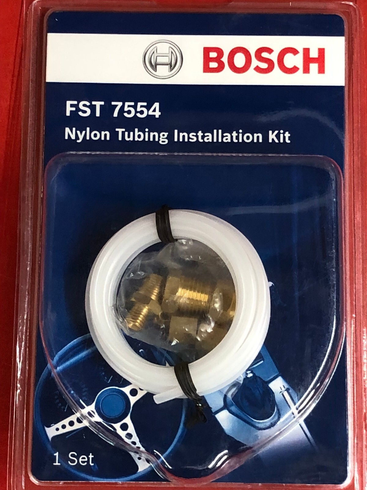 BOSCH 72" NYLON TUBING INSTALLATION KIT & FITTINGS FOR MECHANICAL 1/8