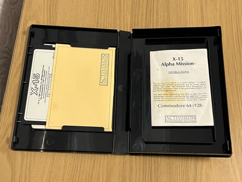 X-15 Alpha Mission Commodore 64 Disk - Rare & Working -👽👾Retro Gift Idea👾👽 - Afbeelding 4 van 24