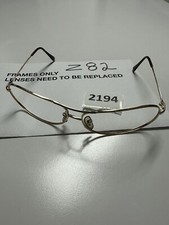 Ray Ban eyeglass Frames RB 3267 001/71 64 13 Gold Full Rim Aviator