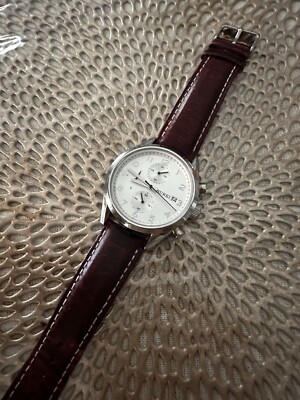 Burei Ref# B-7005 M Chronograph Watch stainless steel