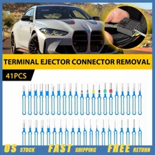 41Pcs Automotive Electrical Connector Pins Kit Terminal Removal Tool Wire Seals