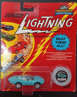 Johnny Lightning Commemorative Limited Edition Custom Turbine Sky Blue Series 2 