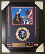 Donald Trump Grabado Firma Intento de Asesinato Supervivencia - Edición Limitada