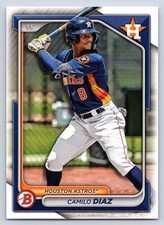 CAMILO DIAZ  ASTROS   2024 BOWMAN DRAFT #BD-176