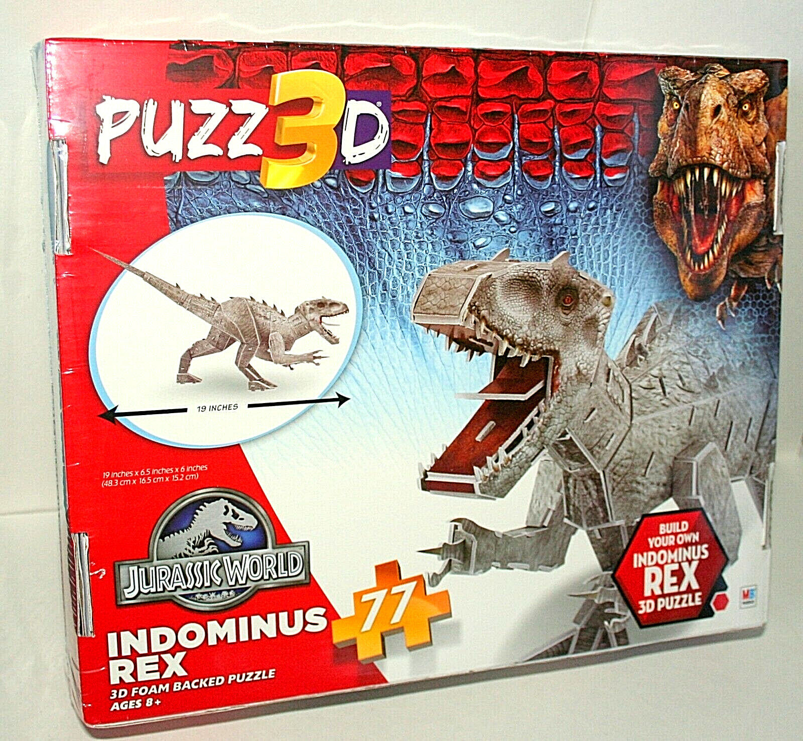 Foam Back Dinosaur Puzzle Indominus Rex New Sealed NOS 2016 | eBay