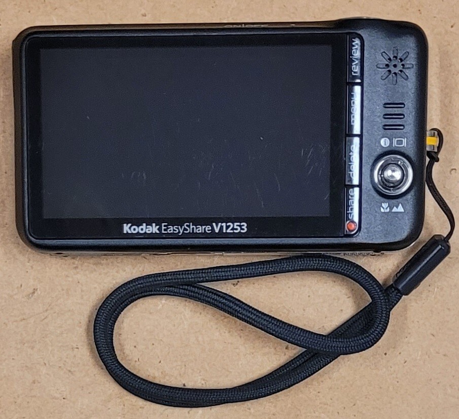 Kodak EasyShare V1253 - Zoom Digital Camera - Untested | eBay