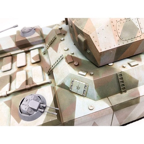 Model Collect UA72355 1/72 German WWII P.1000 ratte scharnhorst,1944 Brand New - Picture 15 of 20
