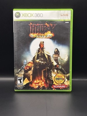 Hellboy: The Science of Evil (Microsoft Xbox 360) -NO MANUAL - Tested & Working