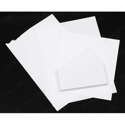 96% Alumina Ceramic Rectangle Plate Sheet Insulation High-temperature Resistance