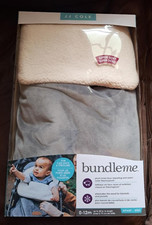 JJ Cole Infant Bundle Me, Grey, Infant 0-12m, NEW For Car Seat  Stroller