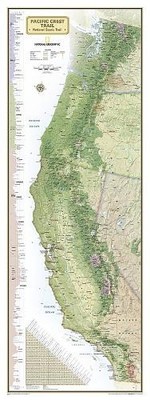 Pacific Crest Trail, Boxed by National Geographic Maps - 9781597755825