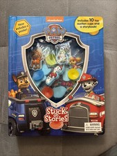 Paw Patrol Stuck on Stories Board book By Phidal Publishing Nickelodeon  