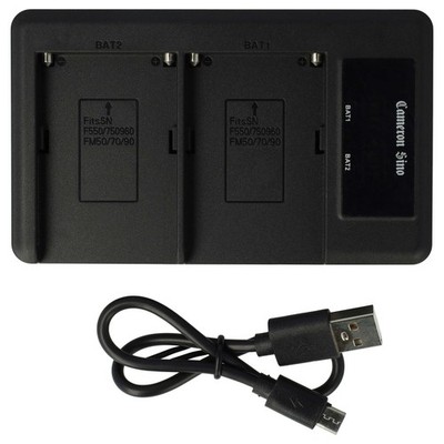Akku Ladegerät für Yongnuo YN-216 5500K YN-216 3200-5500K 8,4V Dual USB