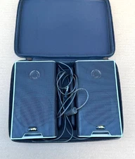 Cyber Acoustics FC Mini USB Speakers CA-2908 w/ Case
