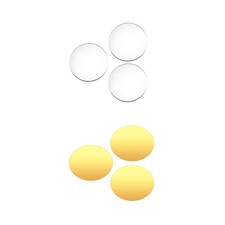 3x Mirror Centerpieces for Table Decorative Candle Plates for Craft Projects