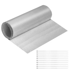 12'' x 20'' Embossed Aluminum Heat Shield High Temperature Thermal Barrier Ex...