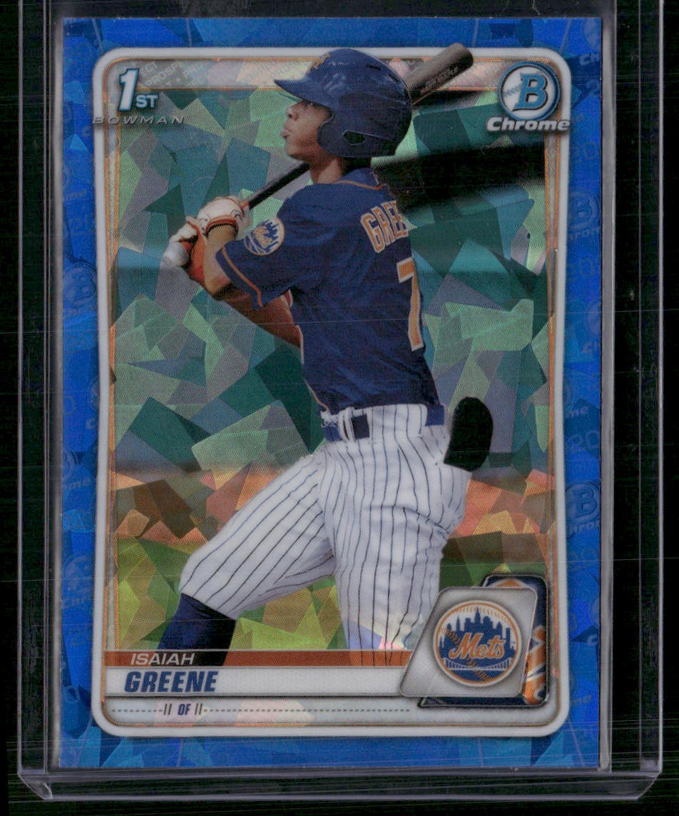 2020 Bowman Draft Sapphire Edition #BD-77 Isaiah Greene