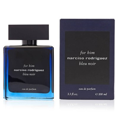 Narciso Rodriguez Men's Bleu Noir for Him EDP EDP Spray 3.3 oz Fragrances