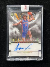 2023-24 Panini Noir Ausar Thompson Midnight Signatures RC Auto Holo Gold /10
