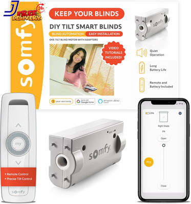 Clever Tilt Blind Motor Kit Fits Your Existing 2'' Horizontal Blinds Smart Blinds