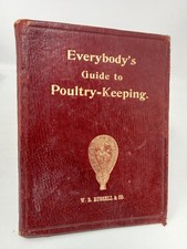 Denzil Sherraton, Everybody's Guide to Poultry-Keeping, 1900 Saxon & Co. leather