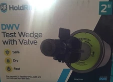HOLDRITE DWV test Wedge With Valve 2” TRW2V-H Safe Dry And Fast