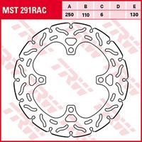 Trw Bremsscheibe (FüR: Kawasaki Z 900 Rs Cafe Abs ZR900CE 18-20 Hinten )