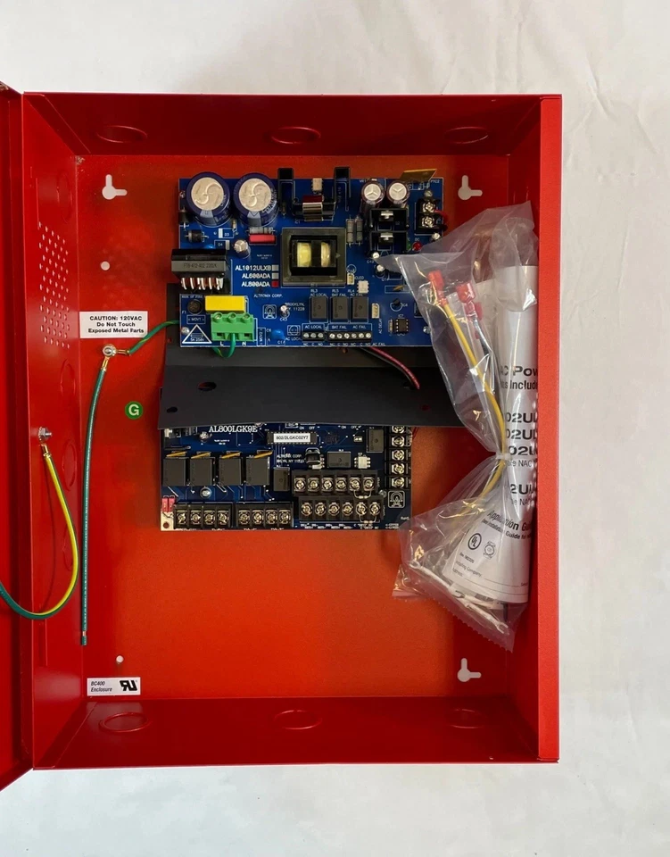 Fuente de alimentación alarma contra incendios Altronix AL802ULADA 8AMP Foto 2 de 2
