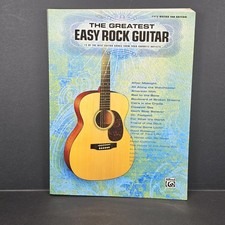 The Greatest Easy Rock Guitar Songbook Tab Edition Alfred Publishing 2007