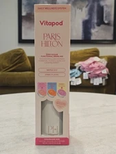 Paris Hilton Vitapod Wellness Bottle 6 Beauty, Hydration, Energy Pods 22oz 