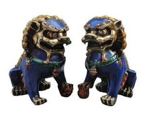 Cloisonne Foo Dogs | eBay