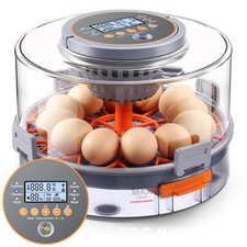 Chicken Egg Incubator 12-40 Eggs - Automatic 760  Egg Turner with Digital Dis...