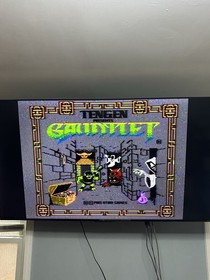 NES 5 Game Lot Kung Fu Heros, Crystalis, Gauntlet, BurgerTime, Legacy o/t Wizard