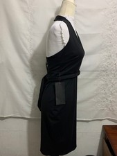 Robe De Soirée Bebe Femme Noire - Taille 4 - Halter Sans Manches Avec Zip